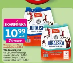 Auchan Woda lekko gazowana Jurajska oferta