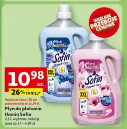 Auchan Płyn do płukania floral passion Sofin Complete Care oferta