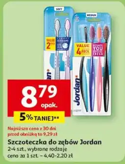 Auchan Szczoteczka do zębów średnia Jordan Ultimate You oferta