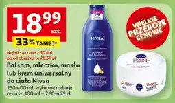 Auchan Krem uniwersalny do ciała Nivea Urea Care oferta