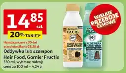 Auchan Szampon do włosów nawilżający aloe Garnier Fructis Hair Food oferta