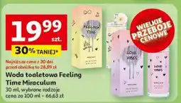 Auchan Woda toaletowa Miraculum Love Vibes oferta