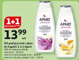 Płyn do kąpieli i żel pod prysznic 2w1 mleko miód Apart Double Care