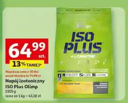 Auchan Koncentrat w proszku do przygotowania napoju izotonicznego cytrynowy Olimp Labs Iso Plus oferta