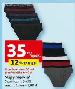 Auchan Slipy męskie oferta