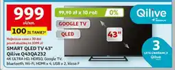Auchan Telewizor 43 q43qa232 Qilive oferta