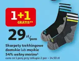 Auchan Skarpetki trekkingowe oferta