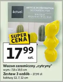 Auchan Zestaw ozdób Actuel oferta