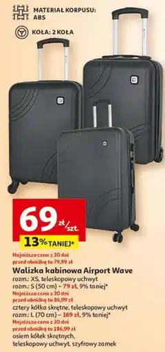 Auchan Walizka wave l Airport oferta
