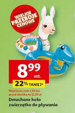 Auchan Koło dmuchane dinozaur oferta
