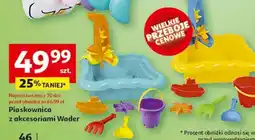 Auchan Piaskownica z akcesoriami Wader oferta