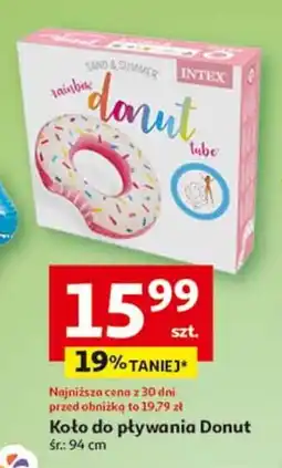Koło do pływania donut 94 x 24 cm Intex