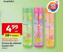 Auchan Zestaw do baniek mydlanych One Two Fun oferta