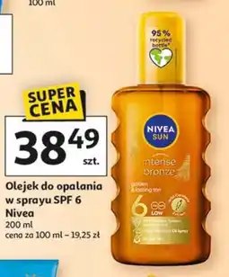 Balsam do opalania spf 6 Nivea Sun Intense Bronze