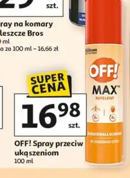 Auchan Spray przeciw owadom Off! Max oferta