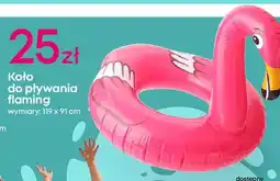 Pepco Koło do pływania flamingi 119 x 91 cm oferta