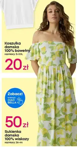 Pepco Sukienka damska z wiskozy 36-44 oferta