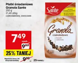 Delikatesy Centrum Płatki śniadaniowe Granola Sante oferta