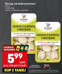 Delikatesy Centrum Pierogi Jak babcię kocham oferta