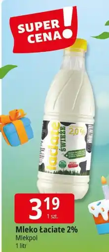 E.Leclerc Mleko Łaciate 2% Mlekpol 1l oferta