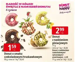 E.Leclerc Donut z nadzieniem pistacjowym 77g Leclerc oferta