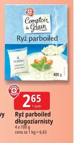 E.Leclerc Ryż parboiled długoziarnisty 400g Comptoir du Grain oferta