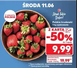 Kaufland Truskawki K-classic stąd takie dobre! oferta