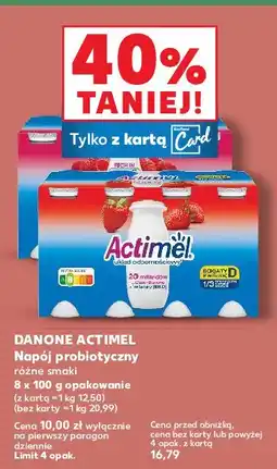Kaufland Jogurt malina Actimel oferta