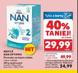 Kaufland Mleko 2 Nestle nan optipro oferta