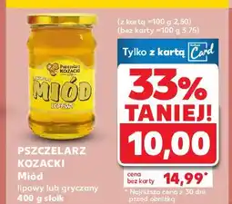 Kaufland Miód gryczany Pszczelarz kozacki oferta