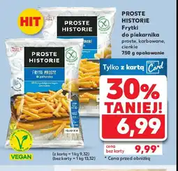 Kaufland Frytki cienkie Iglotex proste historie oferta