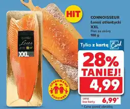 Kaufland Łosoś atlantycki xxl filet ze skórą Connoisseur oferta
