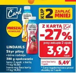 Kaufland Jogurt skyr wanilia Lindahls protein oferta