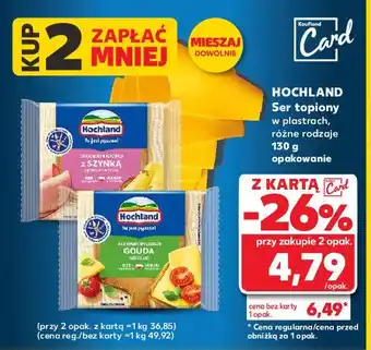 Kaufland Ser topiony gouda Hochland oferta