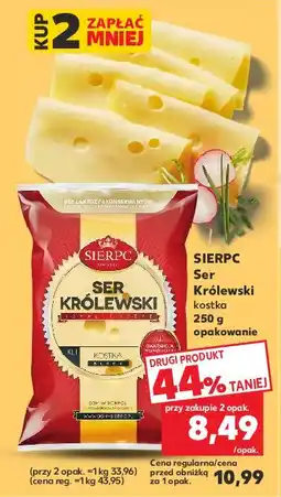 Kaufland Ser królewski Sierpc oferta