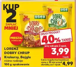 Kaufland Bajgle z ziołami prowansalskimi Lajkonik dobry chrup oferta