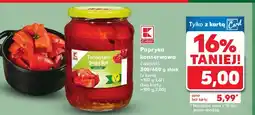 Kaufland Papryka cięta K-classic oferta