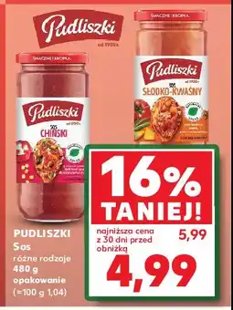 Kaufland Sos słodko-kwaśny Pudliszki oferta