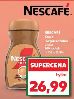 Kaufland Kawa Nescafe crema oferta