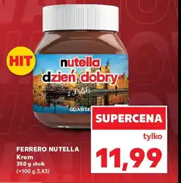 Kaufland Krem czekoladowo-orzechowy Nutella oferta