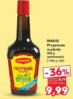 Kaufland Przyprawa w płynie Winiary maggi oferta
