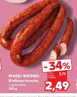 Kaufland Kiełbasa krucha Madej & wróbel oferta