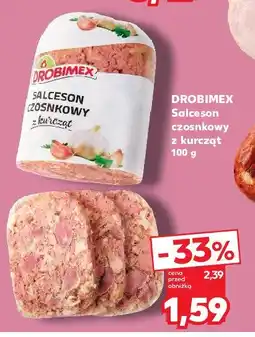 Kaufland Salceson czosnkowy Drobimex oferta