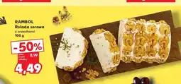 Kaufland Ser z orzechami włoskimi Rambol oferta