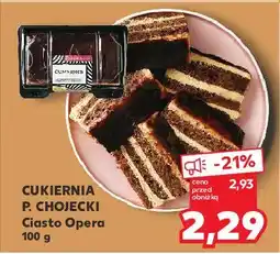 Kaufland Ciasto opera Chojecki oferta