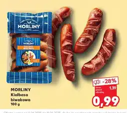 Kaufland Kiełbasa biwakowa Morliny oferta