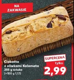 Kaufland Chleb ciabattowy z oliwkami oferta