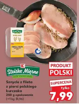 Kaufland Sznycle z fileta z piersi kurczaka Stoisko mięsne oferta