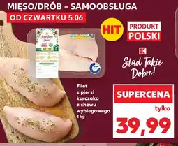 Kaufland Filet z piersi kurczaka z chowu wybiegowego K-classic stąd takie dobre! oferta