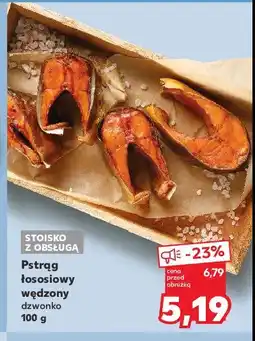 Kaufland Pstrąg łososiowy wędzony oferta